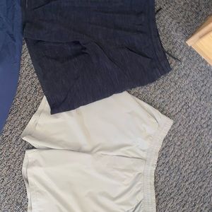 LULU LEMON BUNDLE! 2 shorts - PACE BREAKER 7in